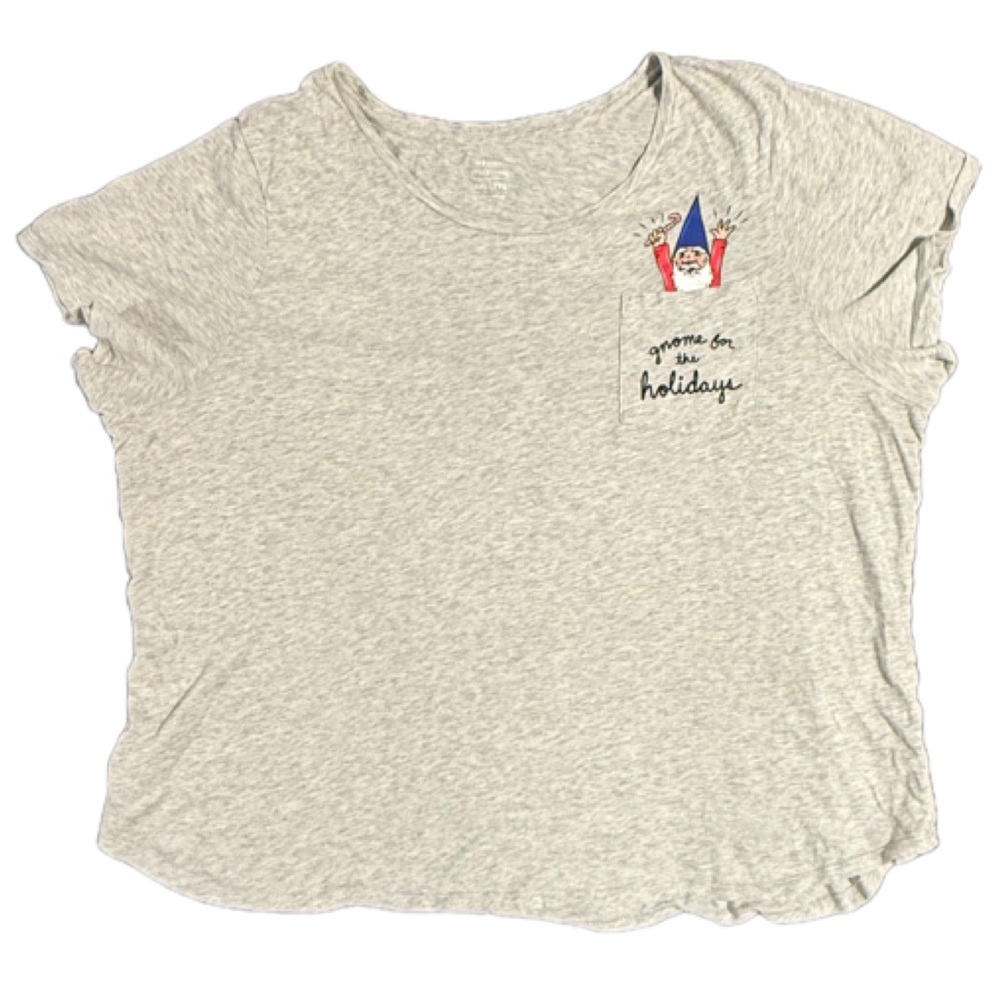🌲 “Gnome for the Holidays” Tee XXL Festive, Fun, GUC